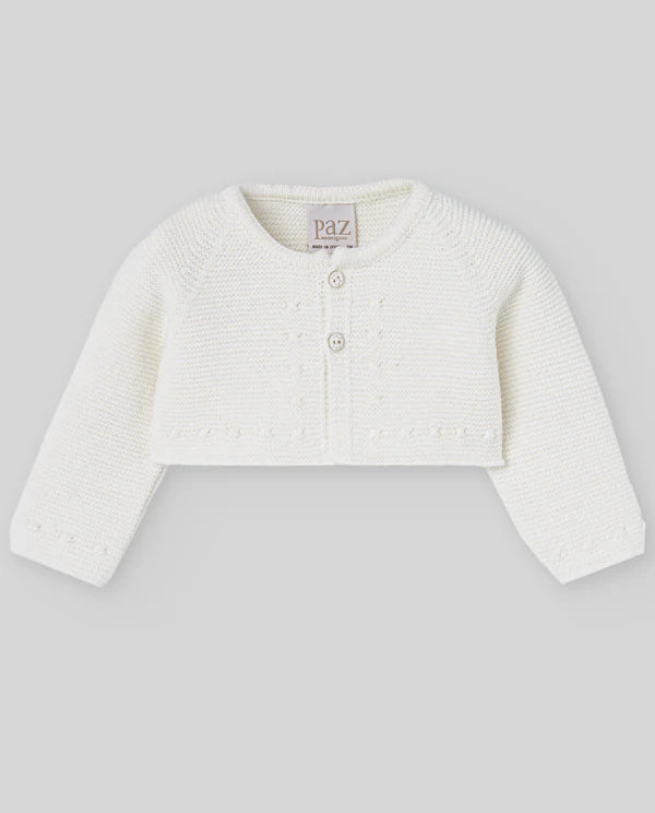 Paz wool crop cardigan
