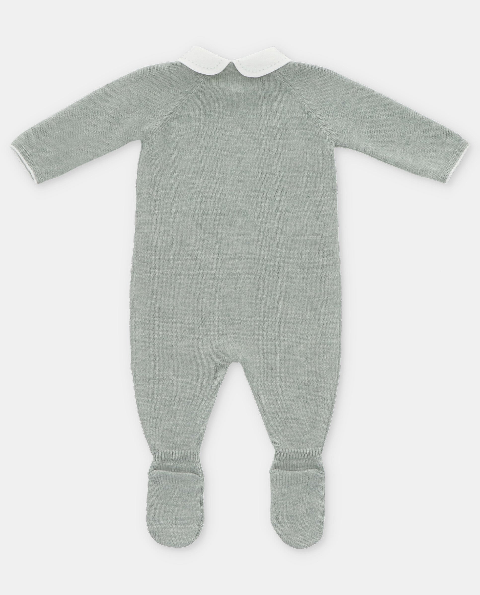 Unisex knitted romper