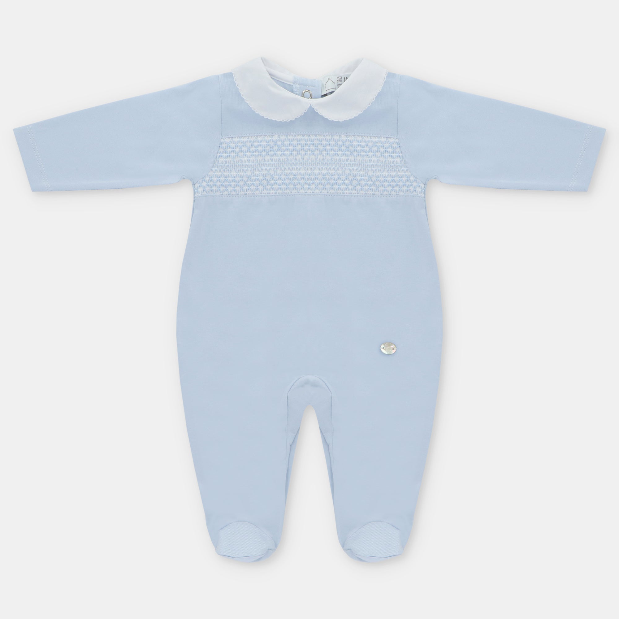 Smock interlock babygrow