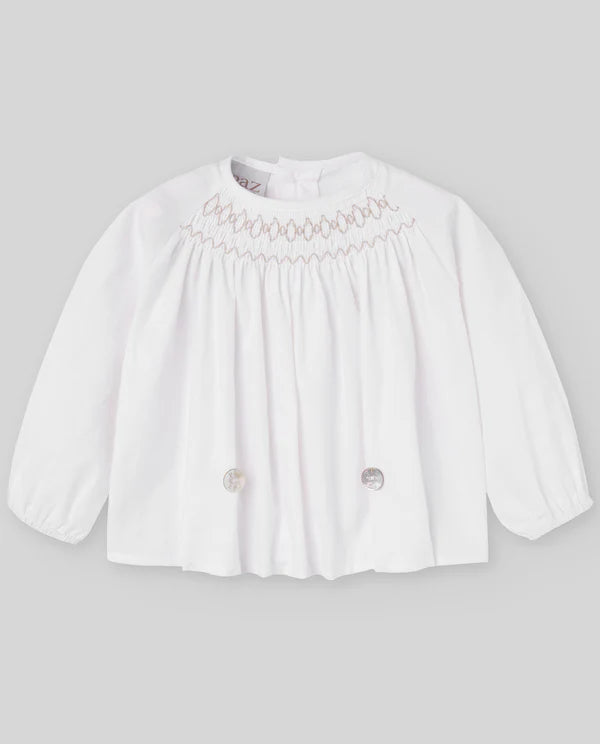 Pascua woven blouse.