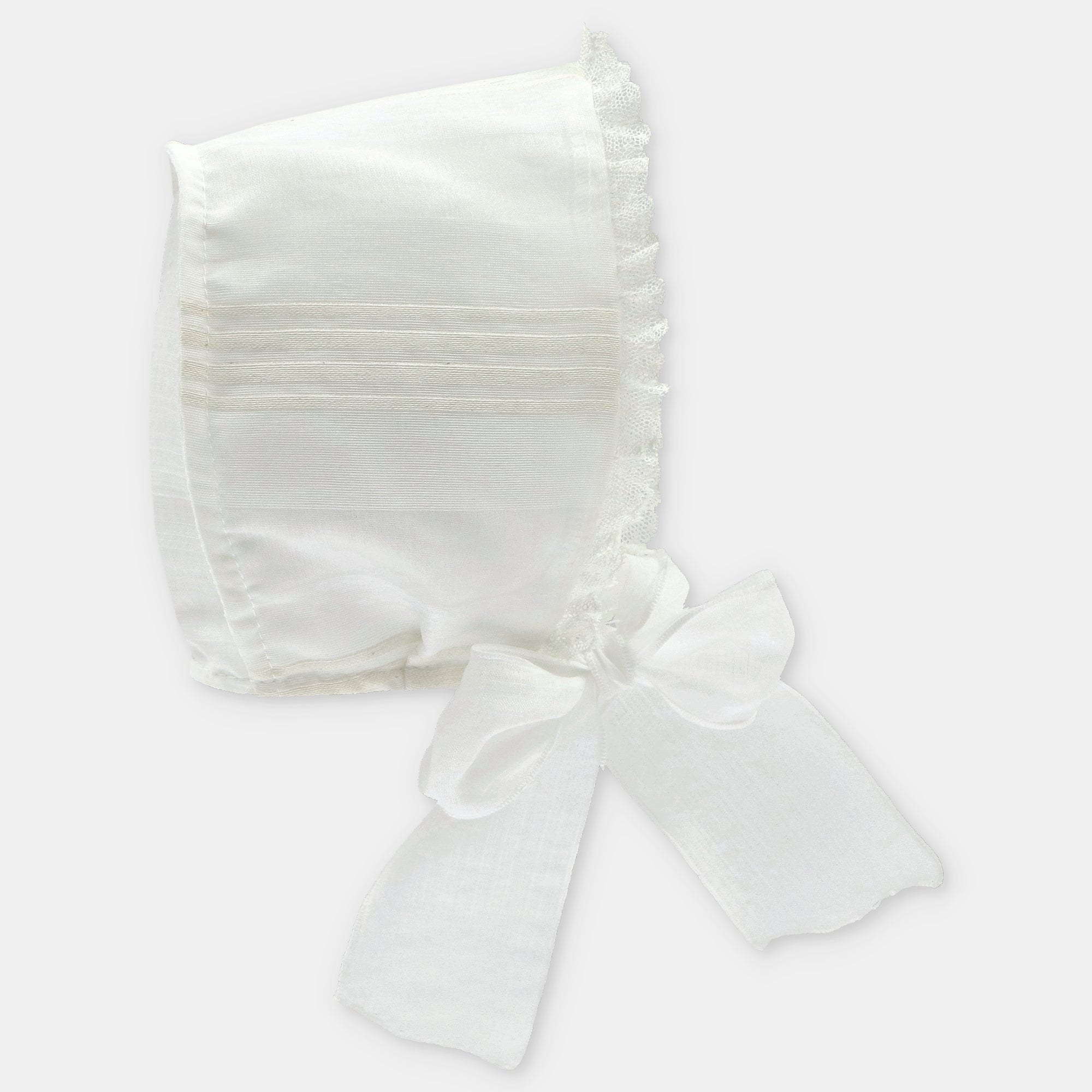 Portofina baptism bonnet