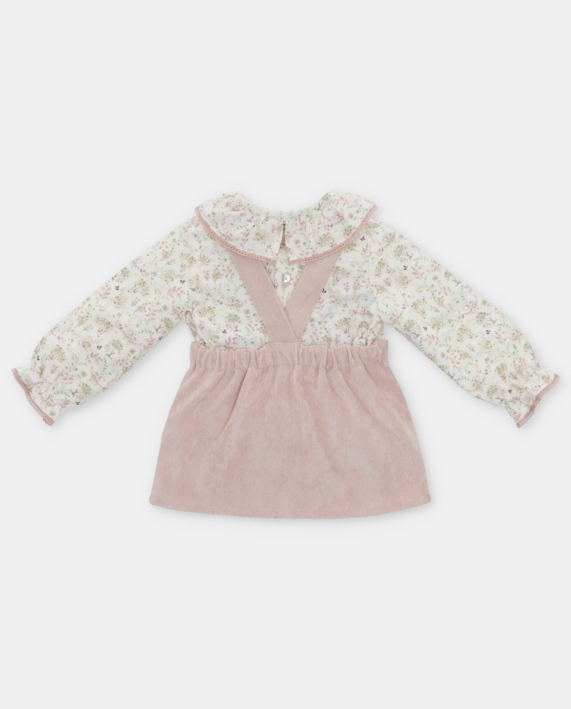 Set Blouse & Overall Woven