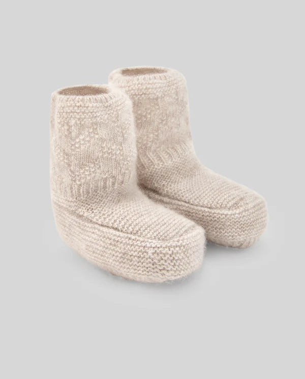 Essentia wool cashmere booties