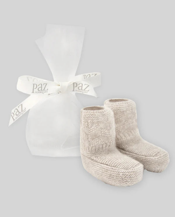 Essentia wool cashmere booties