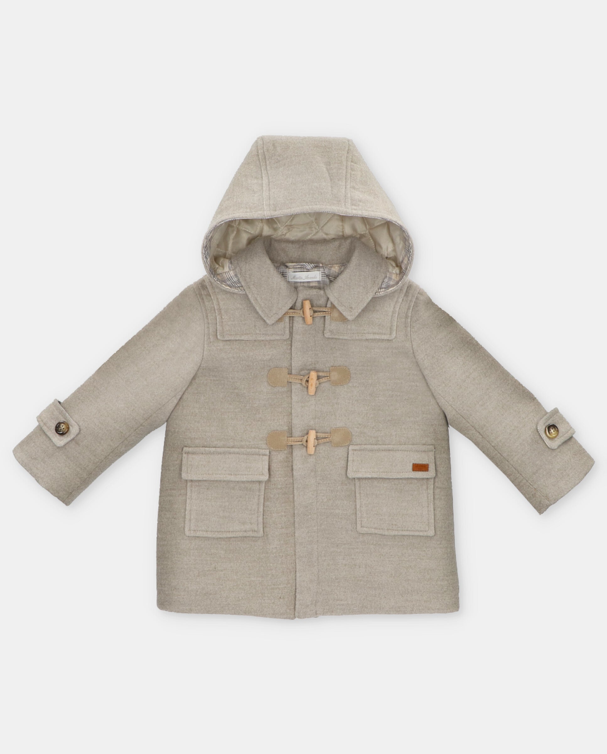 Woven sabia coat for boys