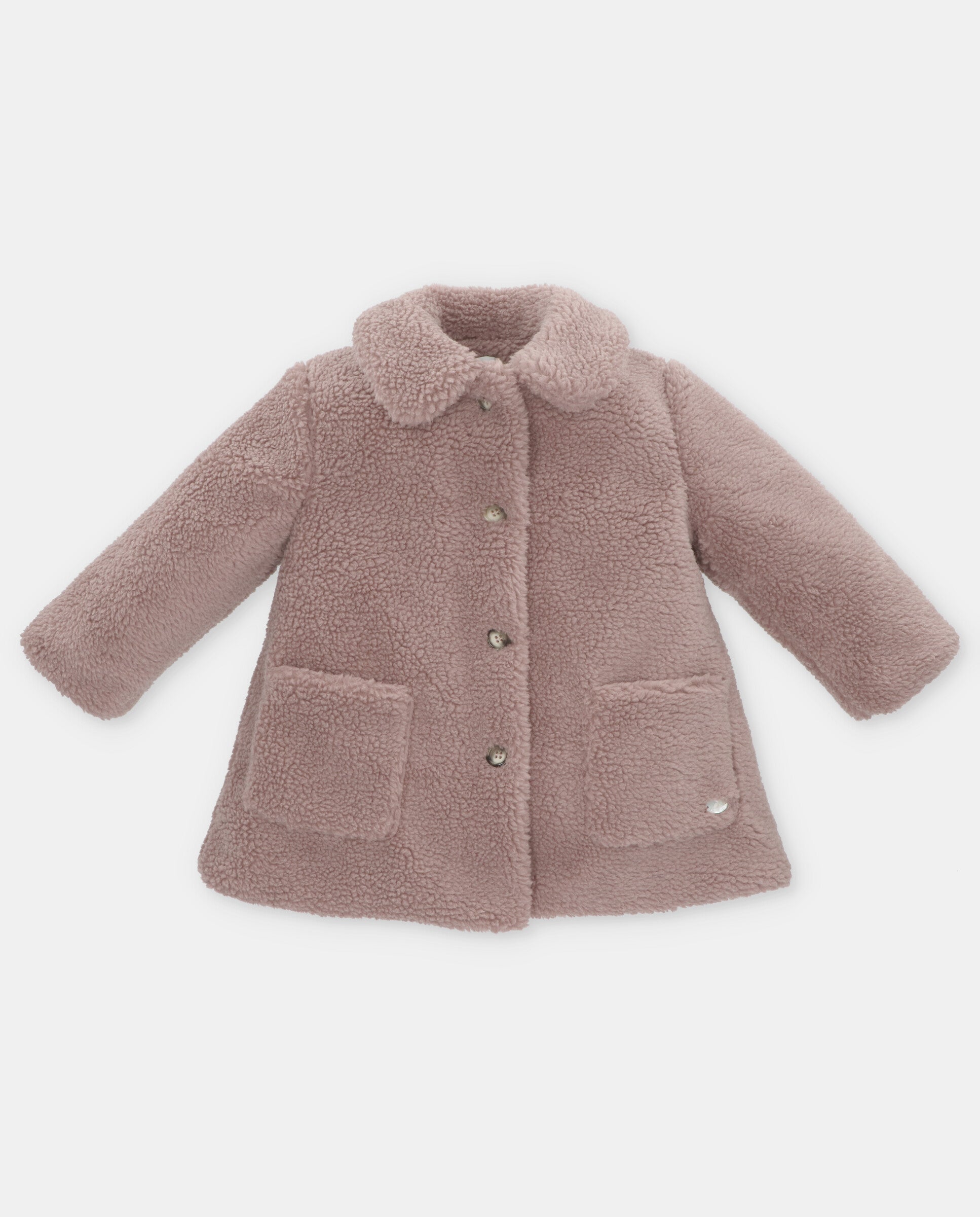 Wooven Merino coat for girls