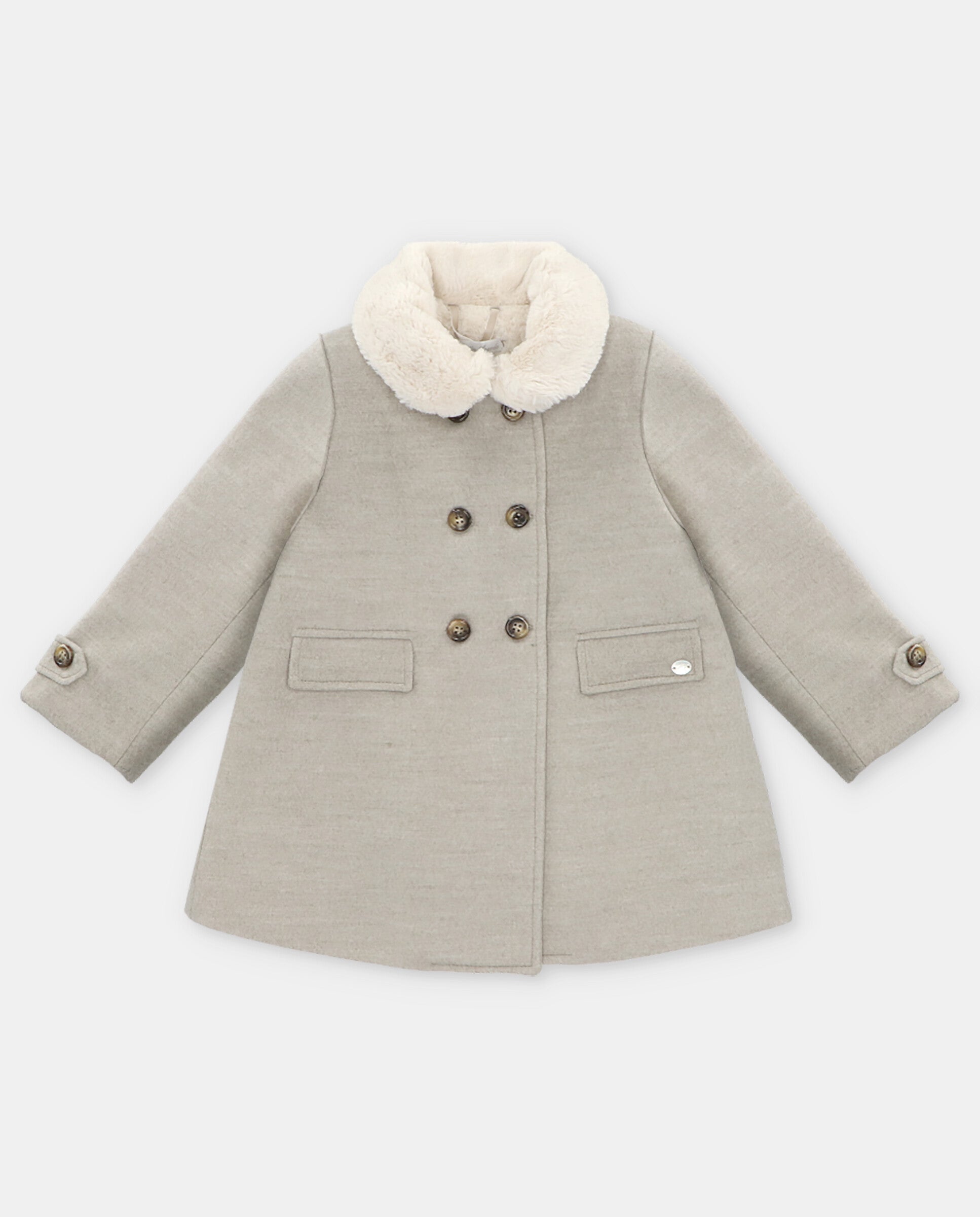 Wooven Chic coat for girls