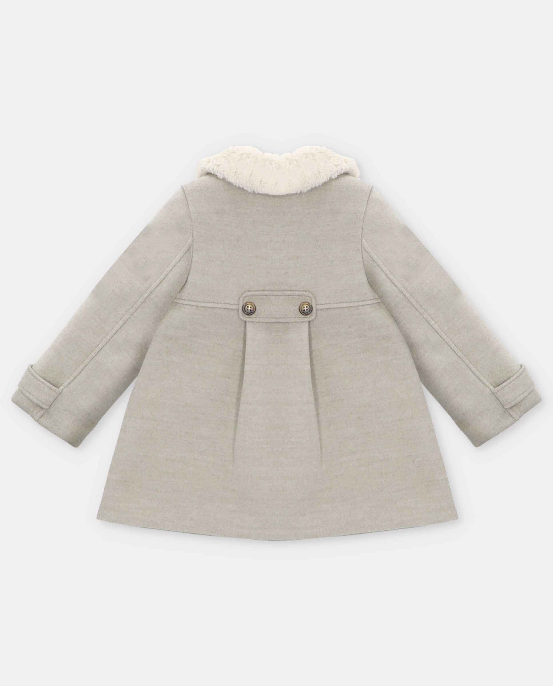 Wooven Chic coat for girls