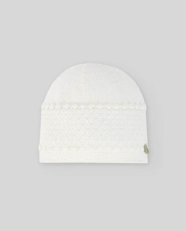 Paz knitted newborn beanie