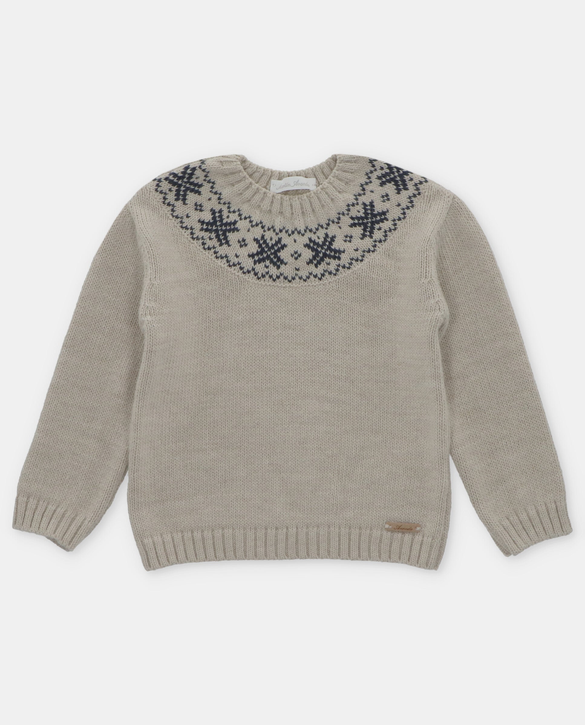 Boy Jacquard knitted sweater