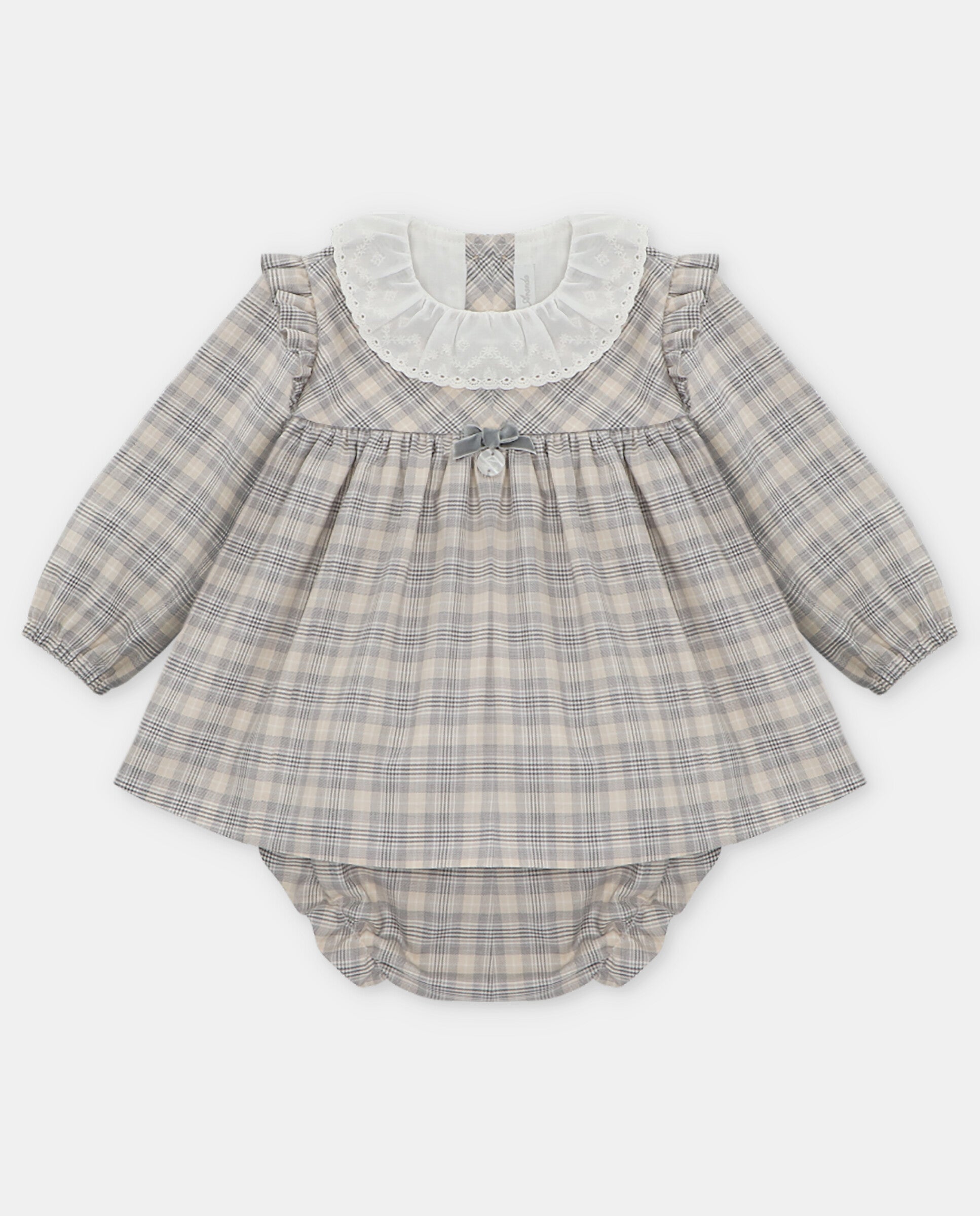 Sabbia cover printed  dress & nappy set