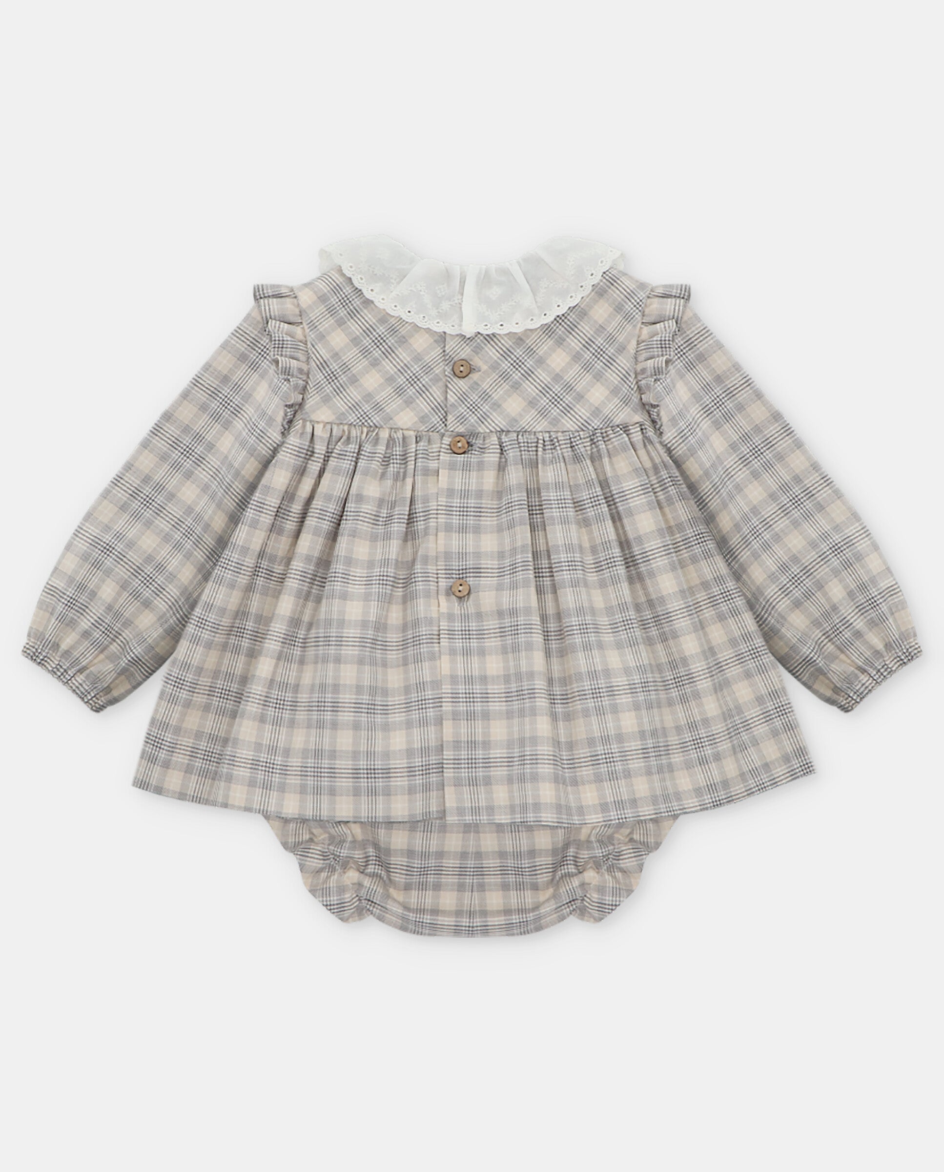 Sabbia cover printed  dress & nappy set