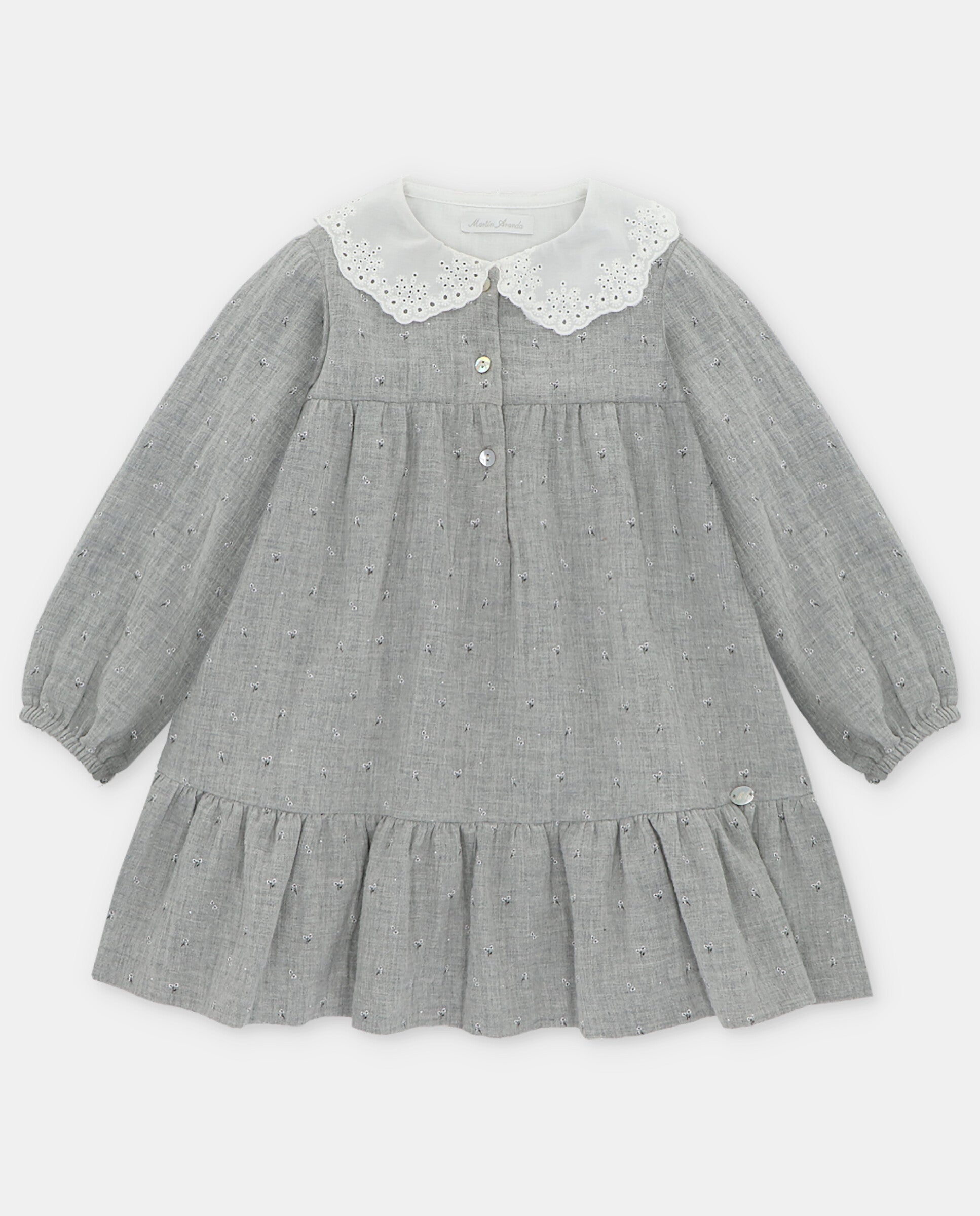 Woven glace dress