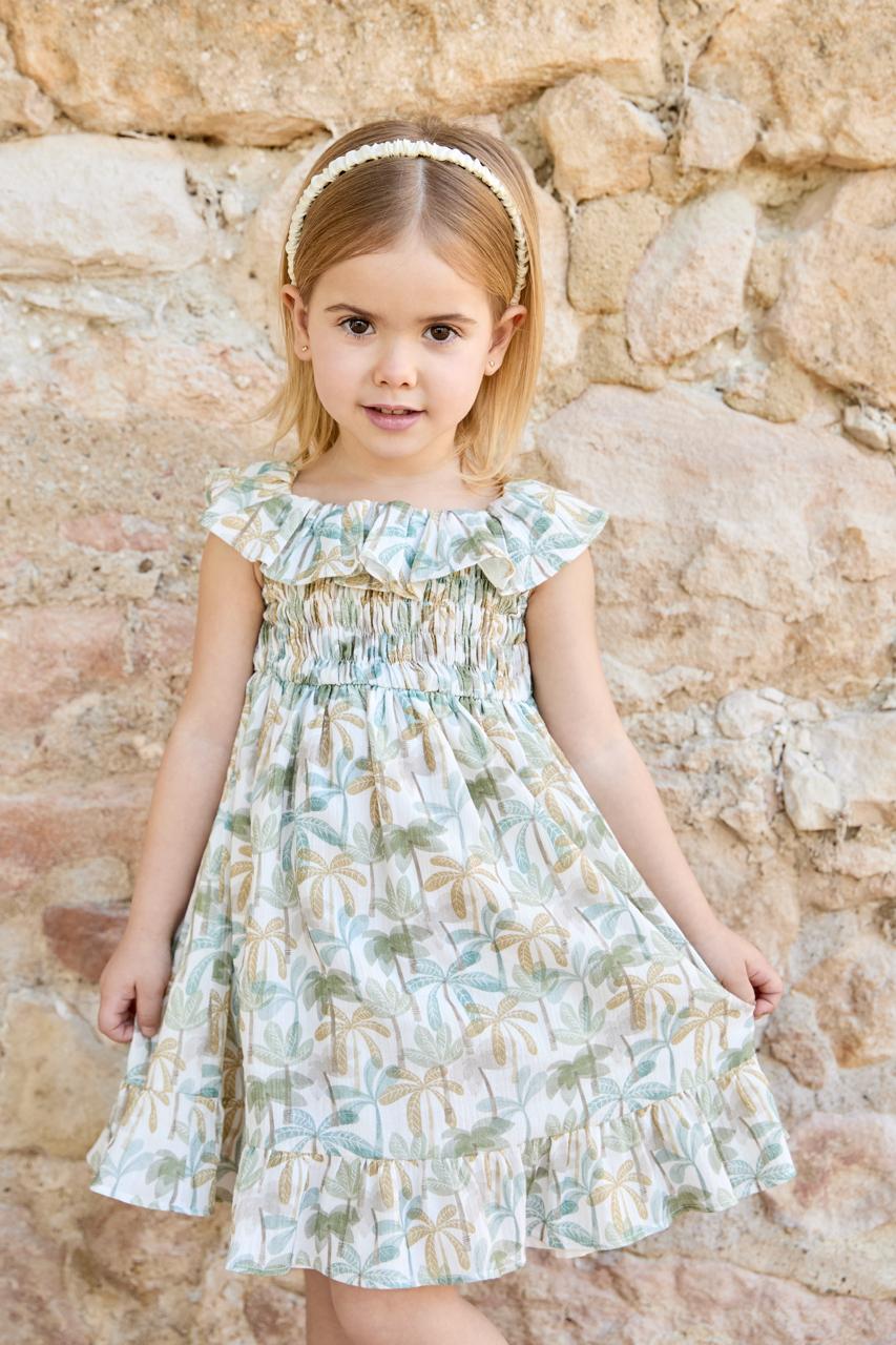 Palmi woven dress
