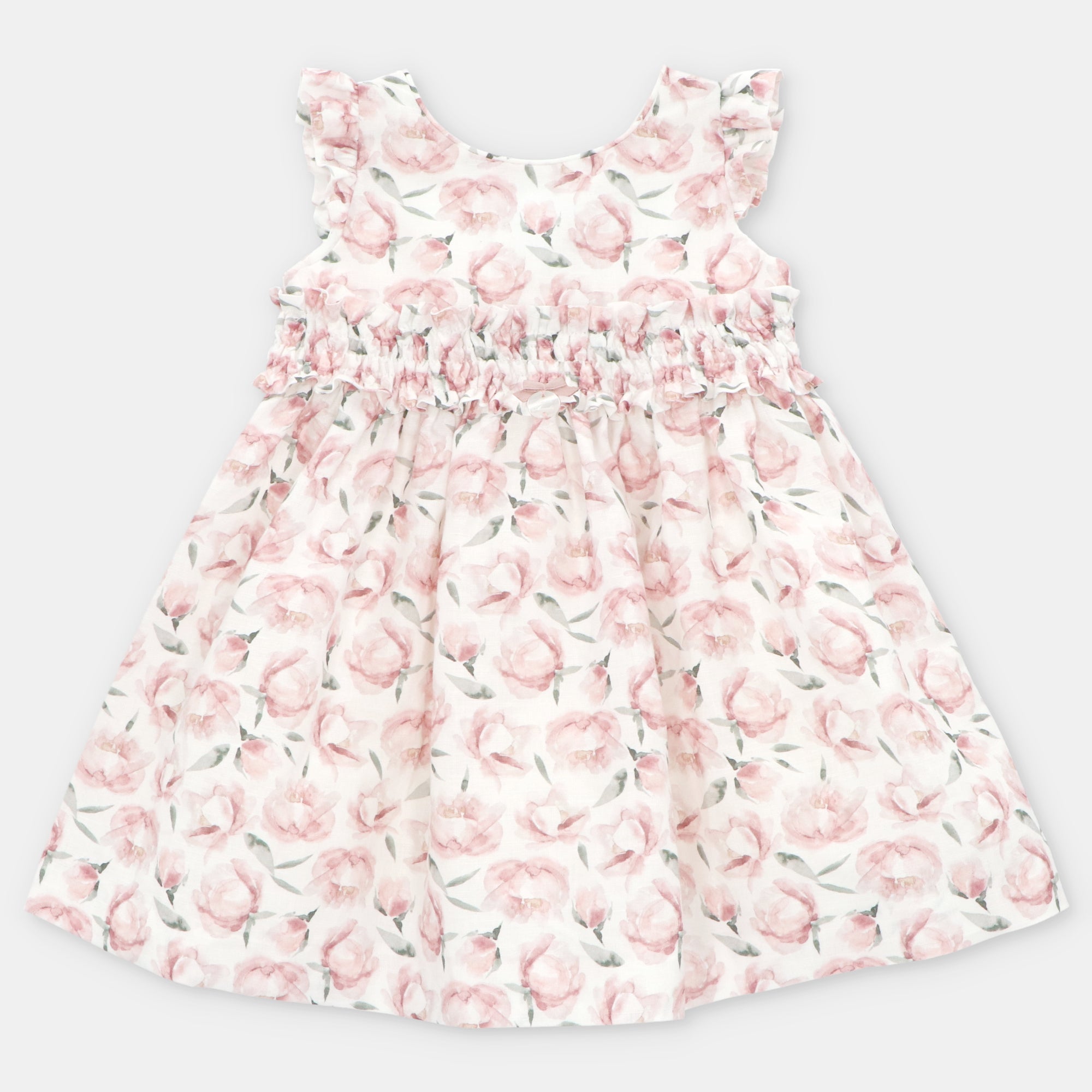 Siena printed woven dress