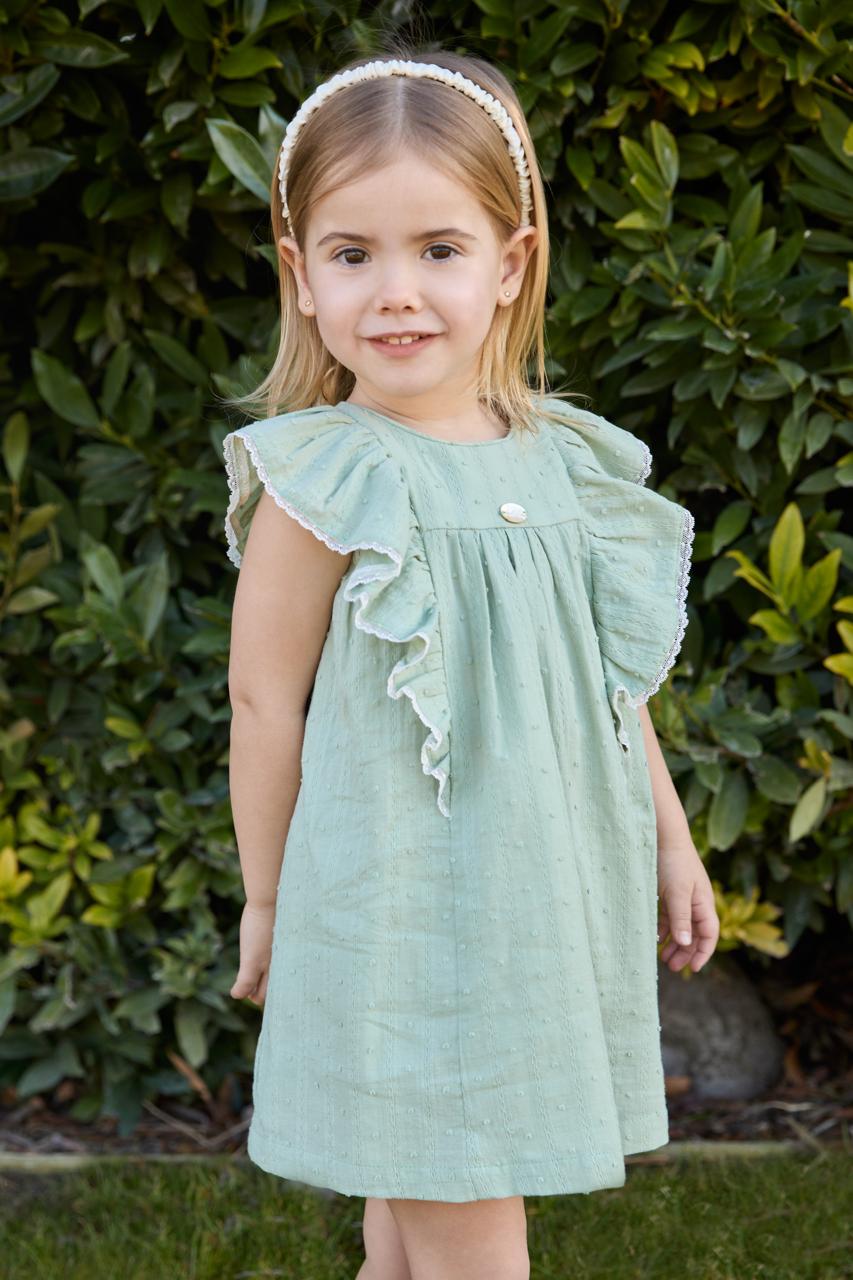 Palmi plumeti woven dress
