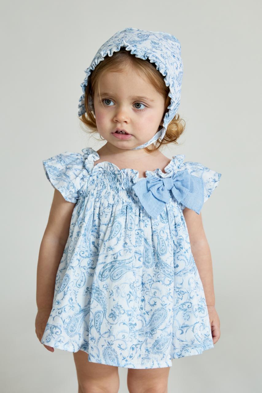 Verona printed woven dress