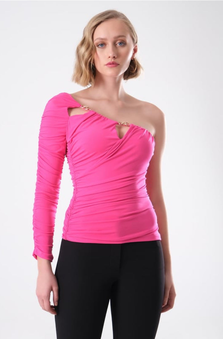 One shoulder top