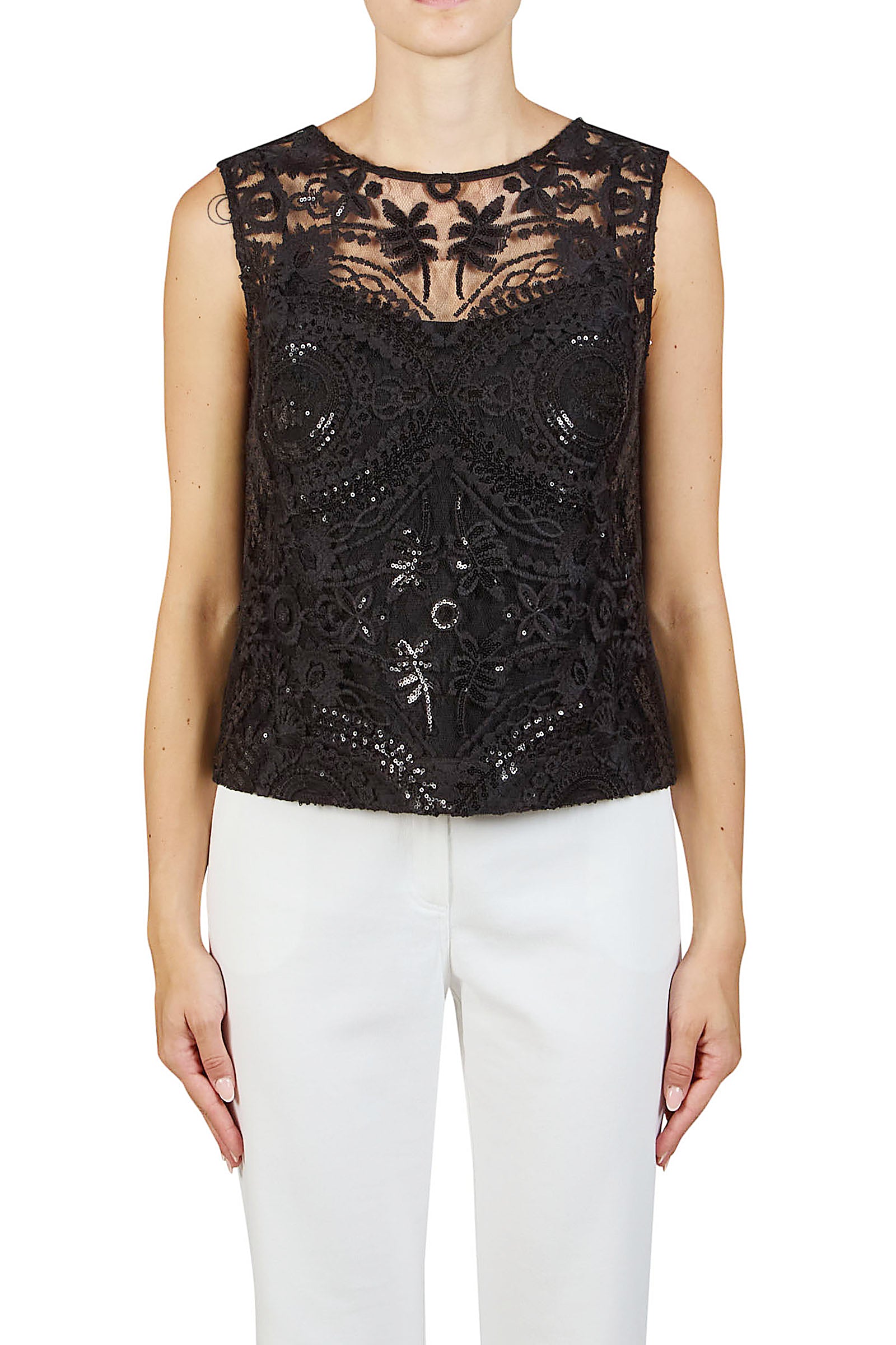 Embroidered top