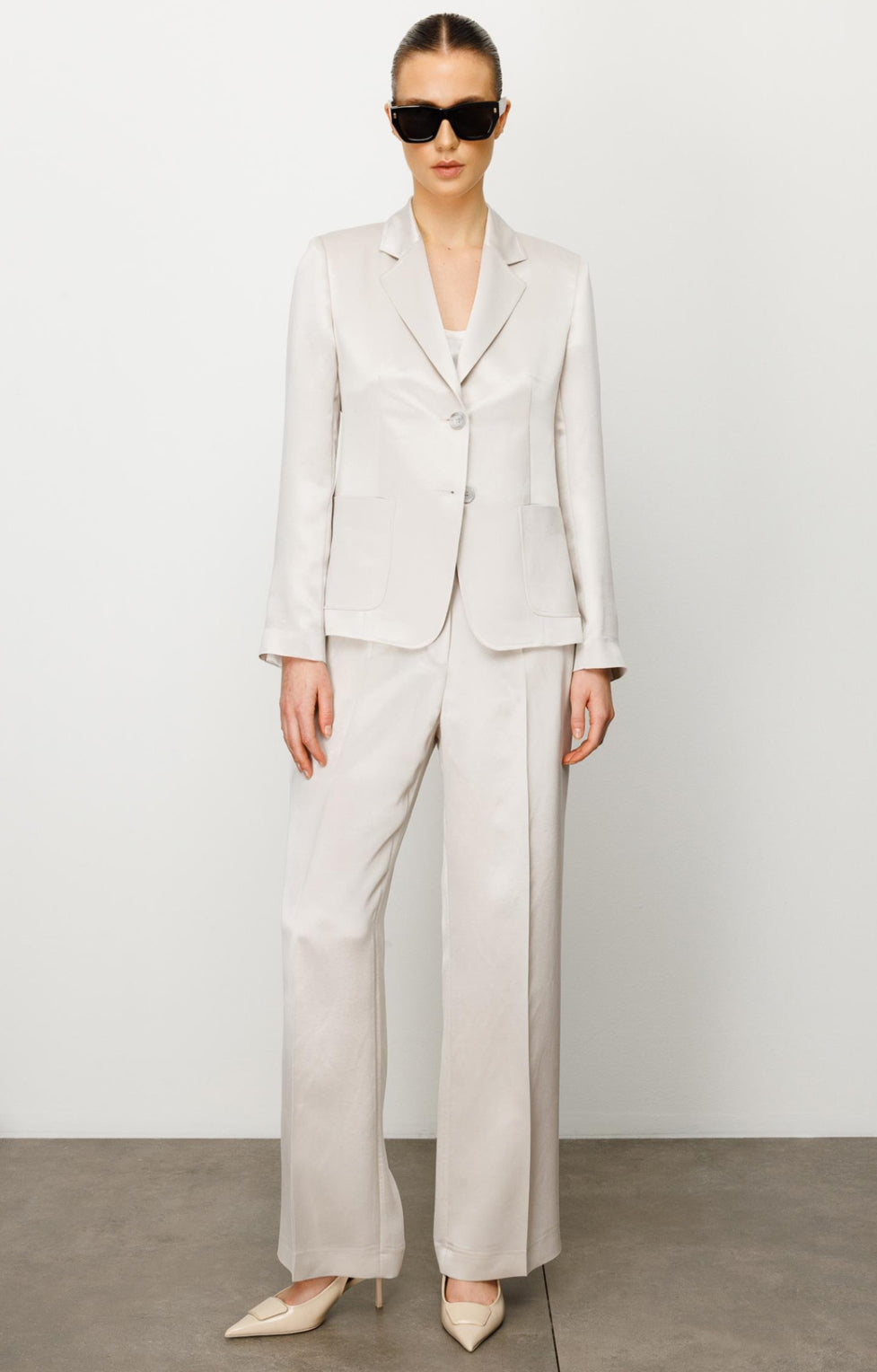 Two Button Outer Pocket Suit