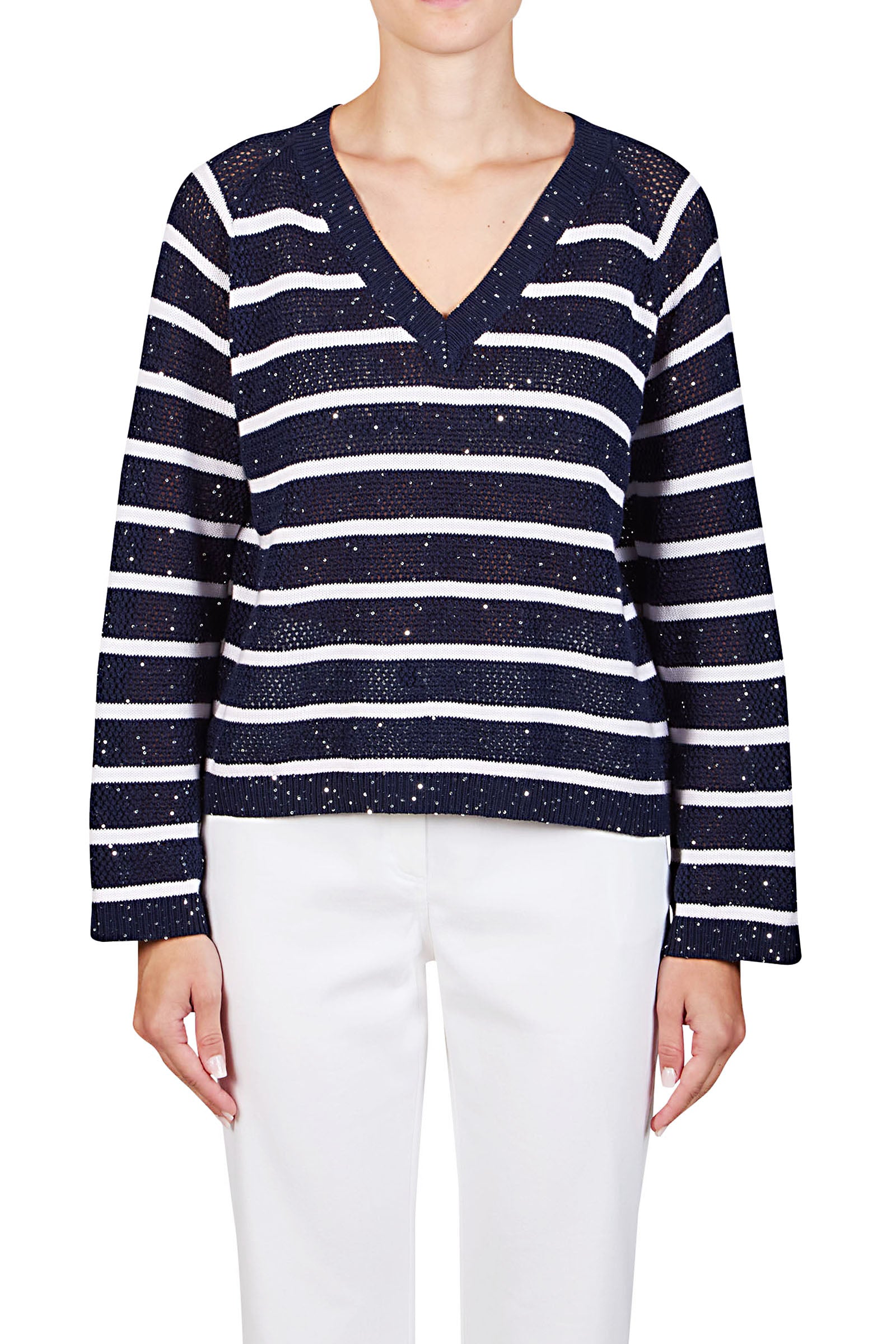 V-neck sweater