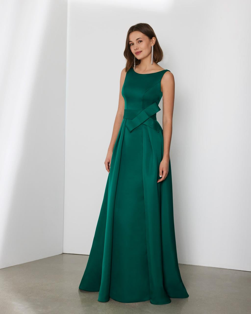 The Duchess Satin Evening Gown by Rosa Clara