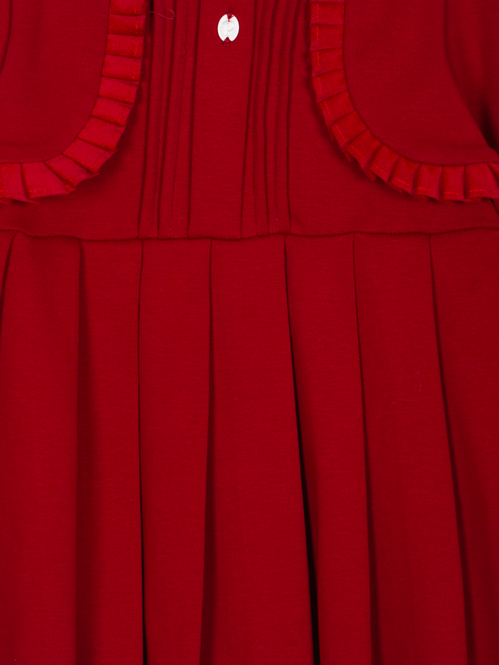 Red interlock dress