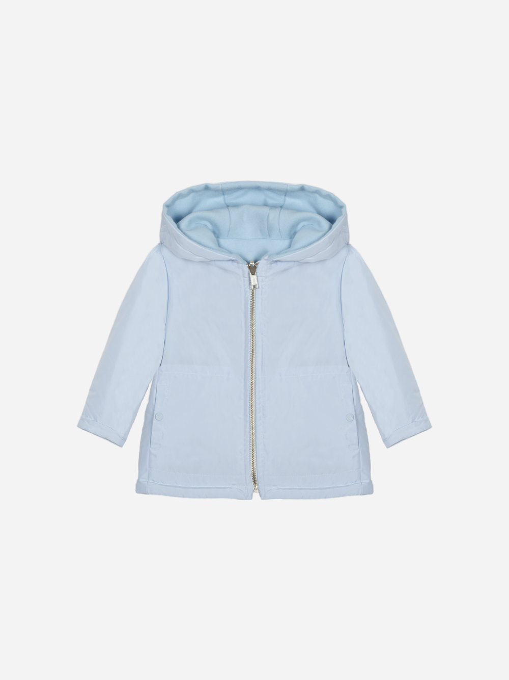 Reversible microfiber coat