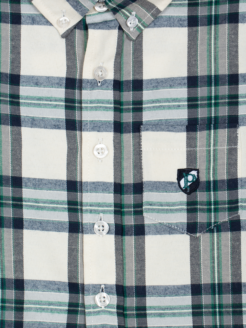 Checkered flannel shirt