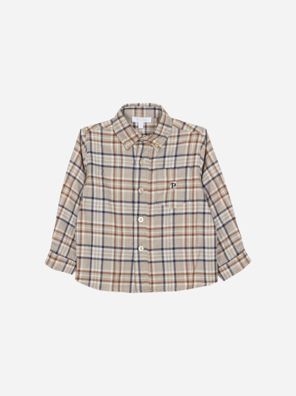 Checkered flannel shirt
