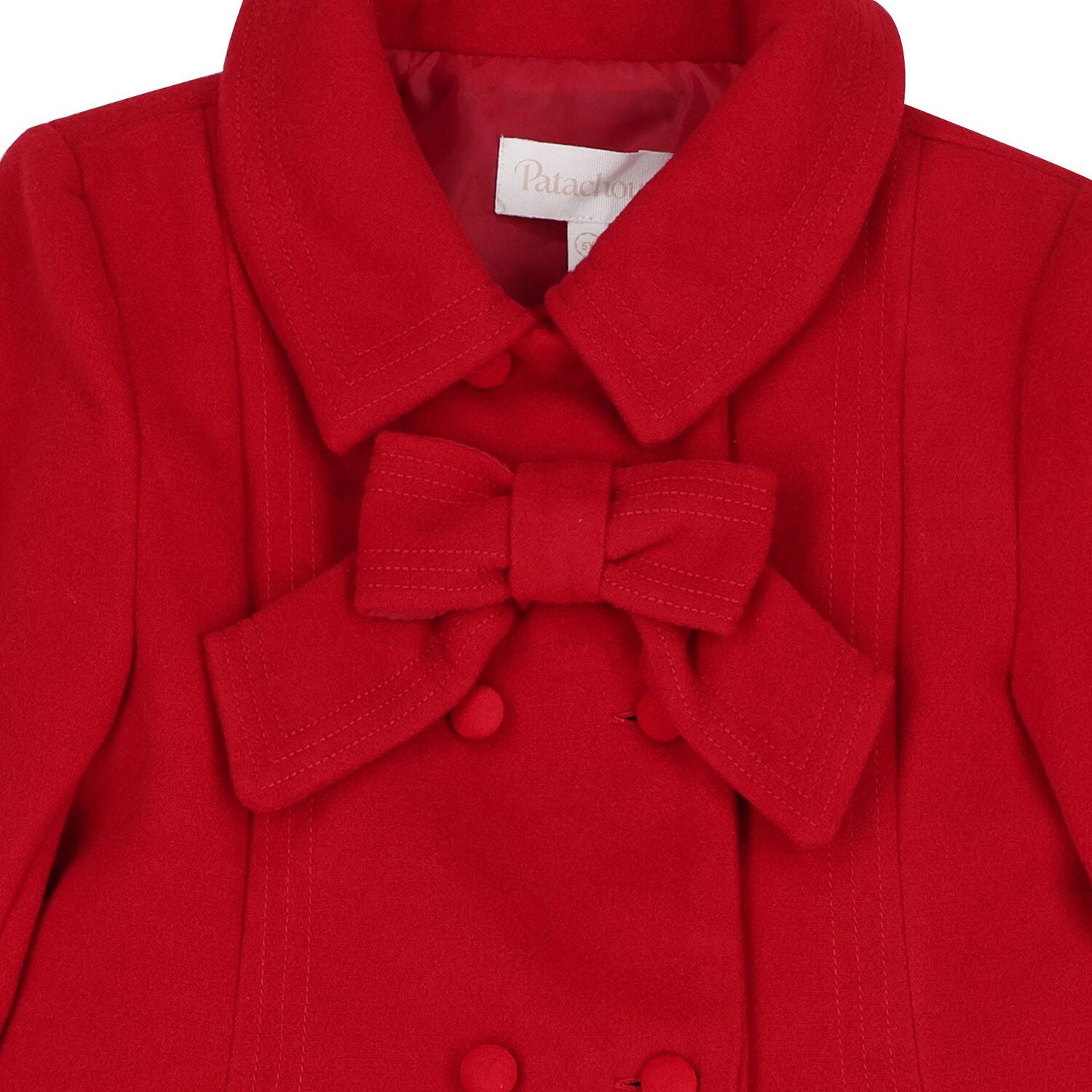 Red Bow Coat