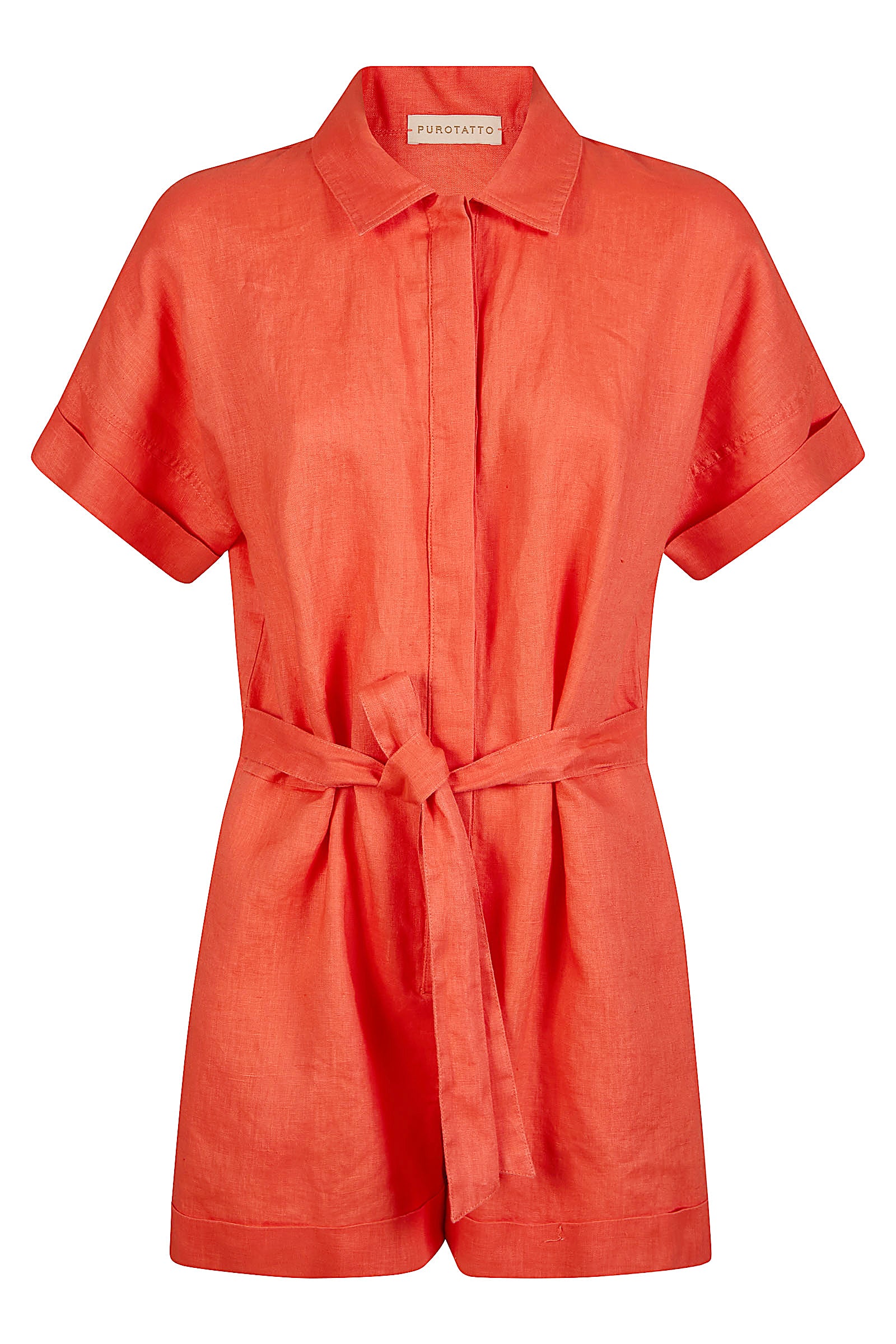 Jumpsuit with belt