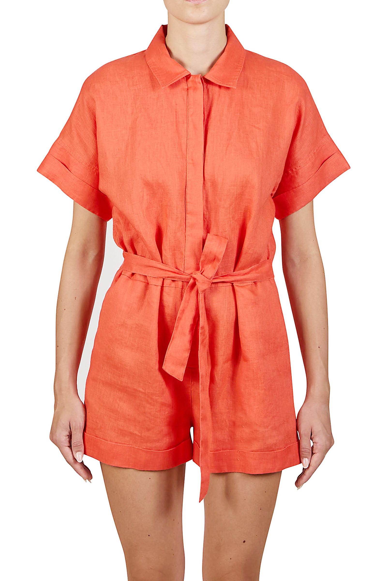 Jumpsuit with belt