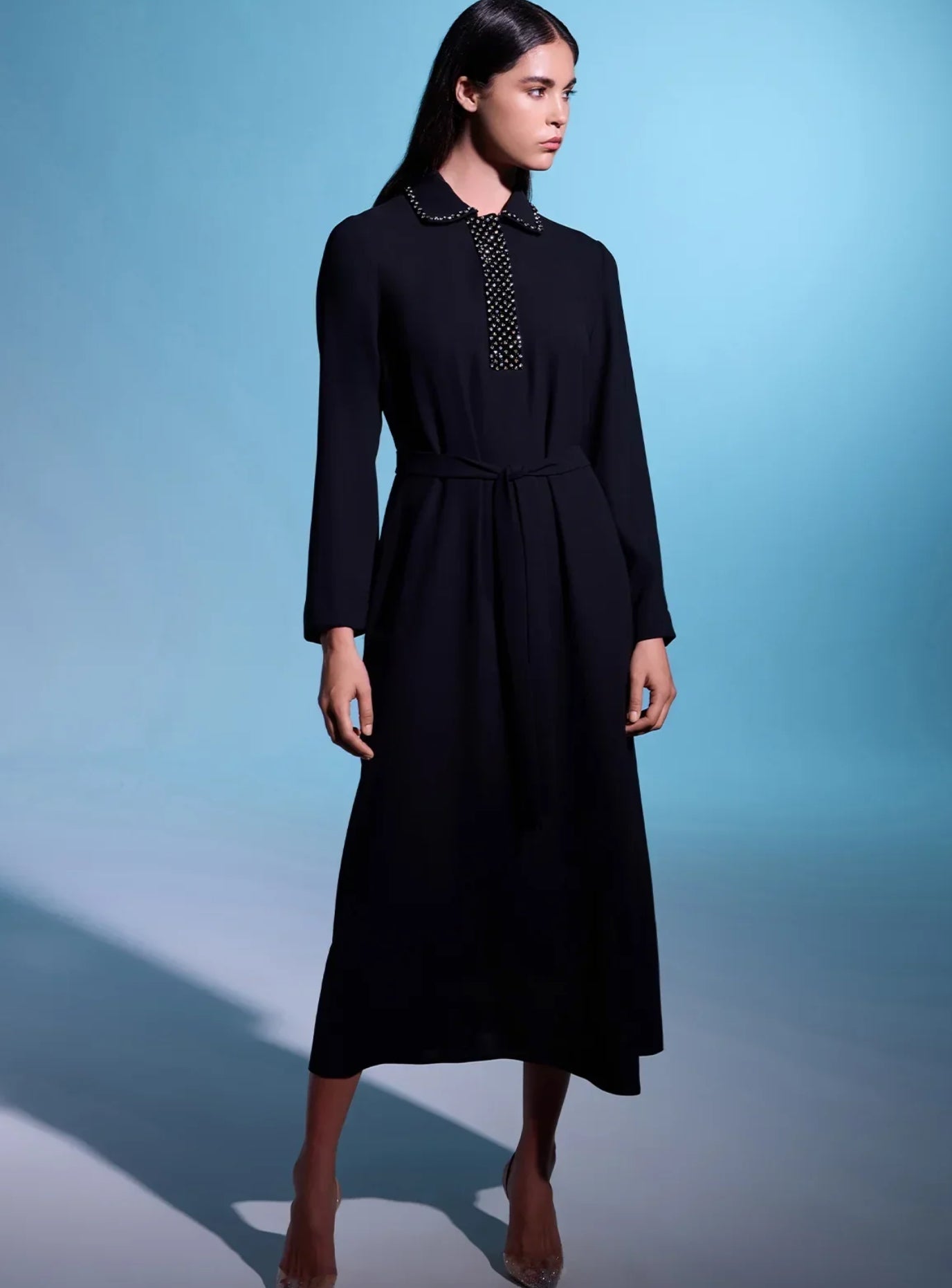 Black Classic Long Dress