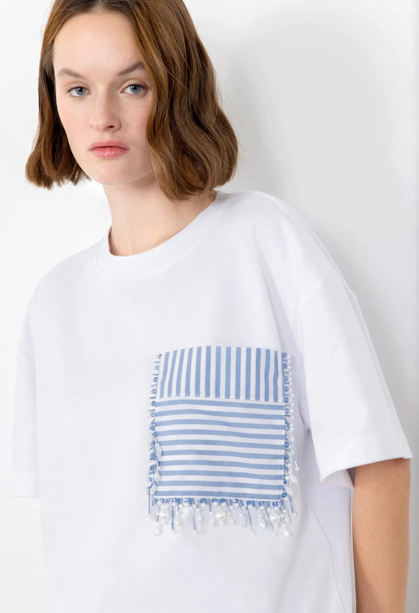 Embroidered Pocket Tshirt