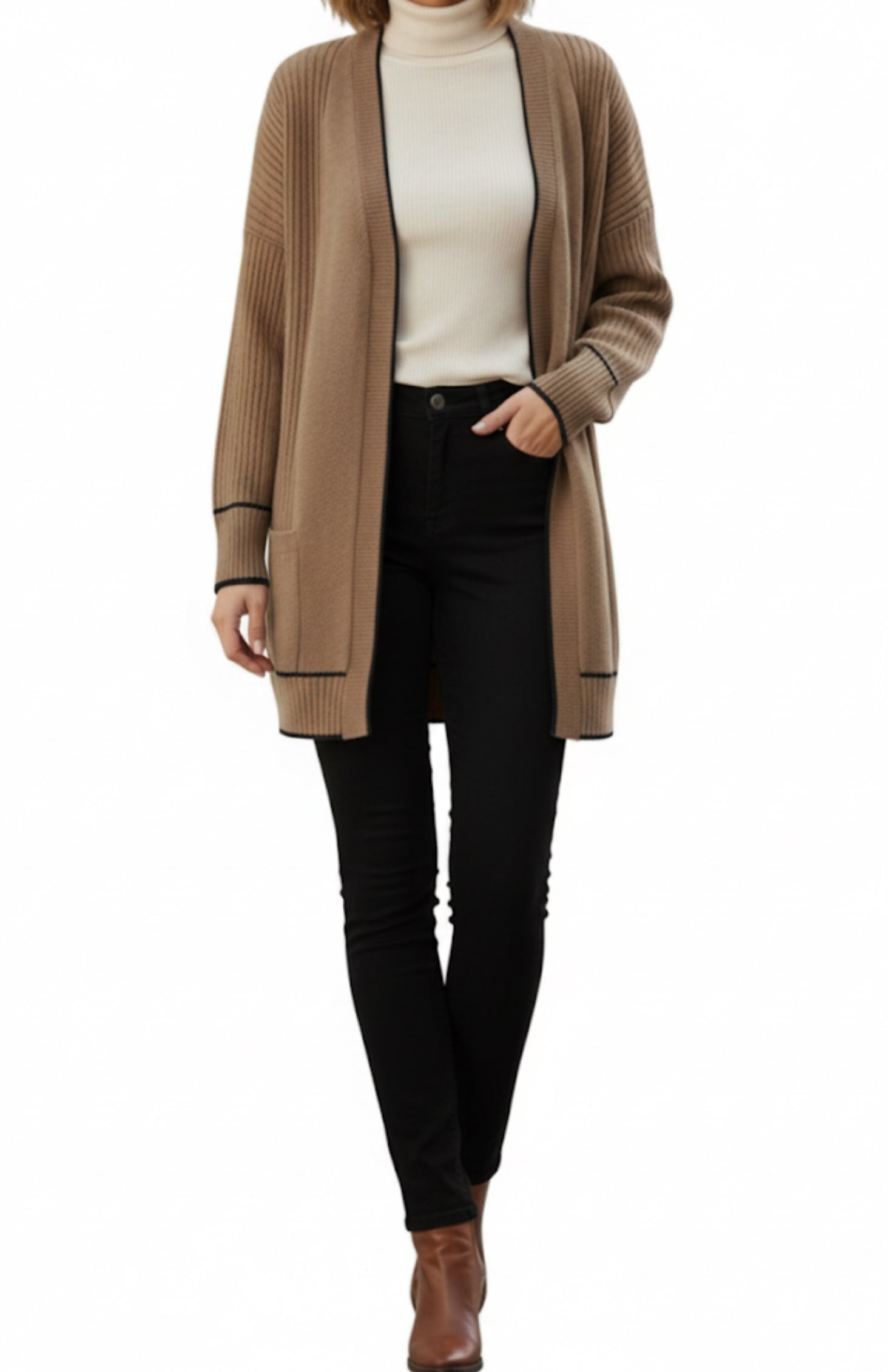 Long Cashmere Cardigan
