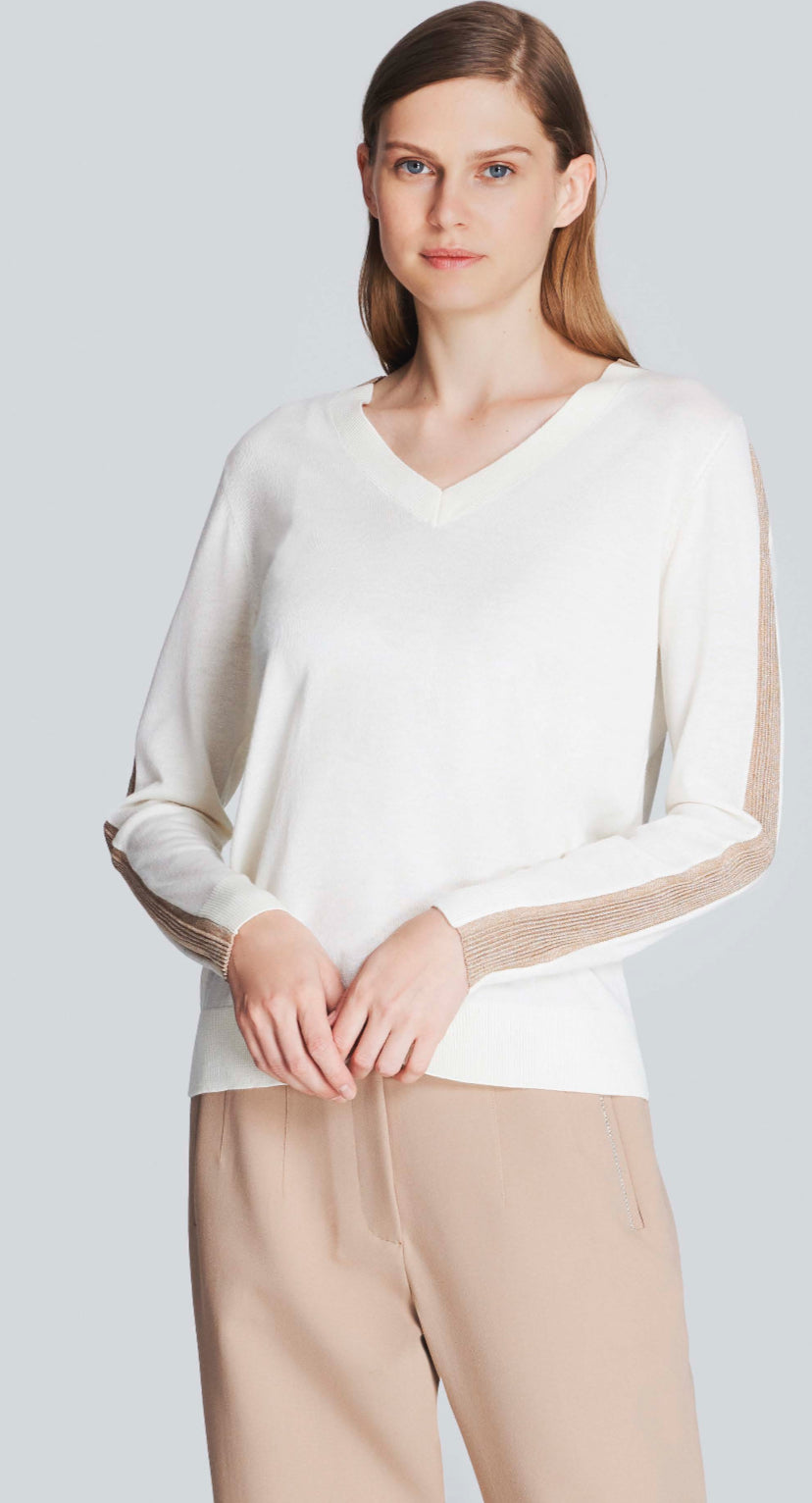 Bold Arm Stripe Knitwear