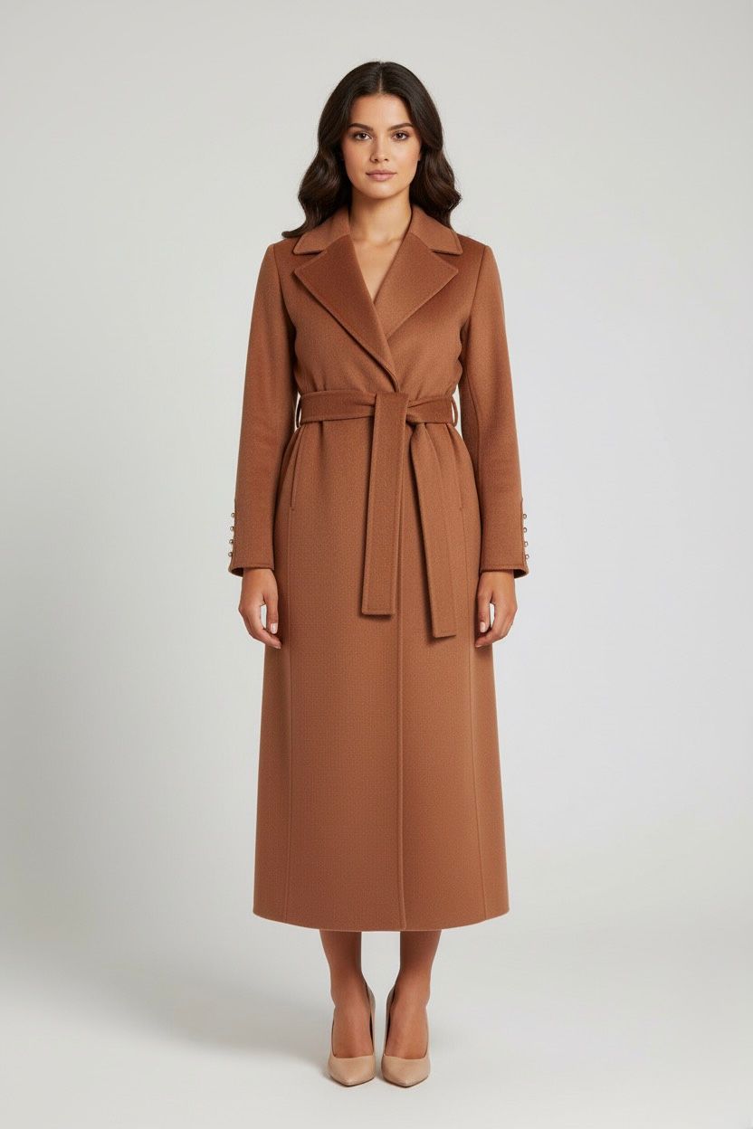 Wool Belted Coat