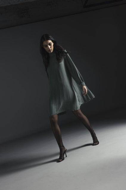 Plisse Dress