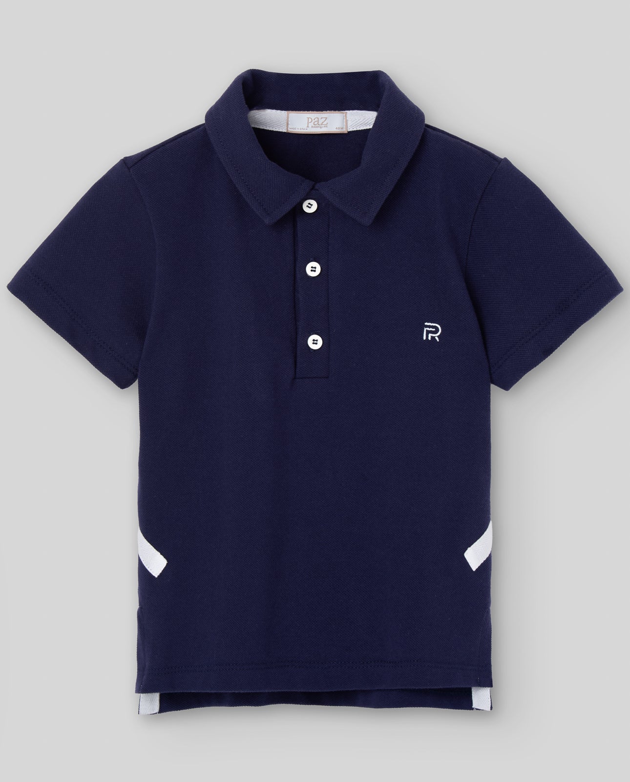 Classic Polo Shirt with Contrast Details