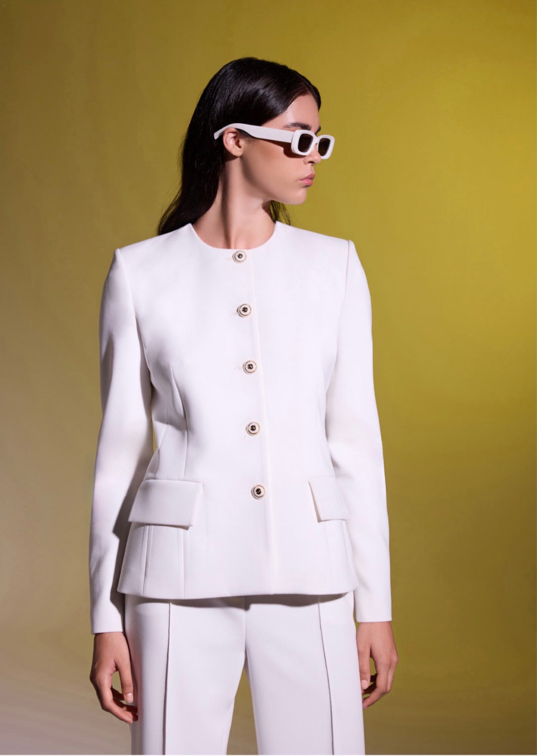 Chic Cream Suit
