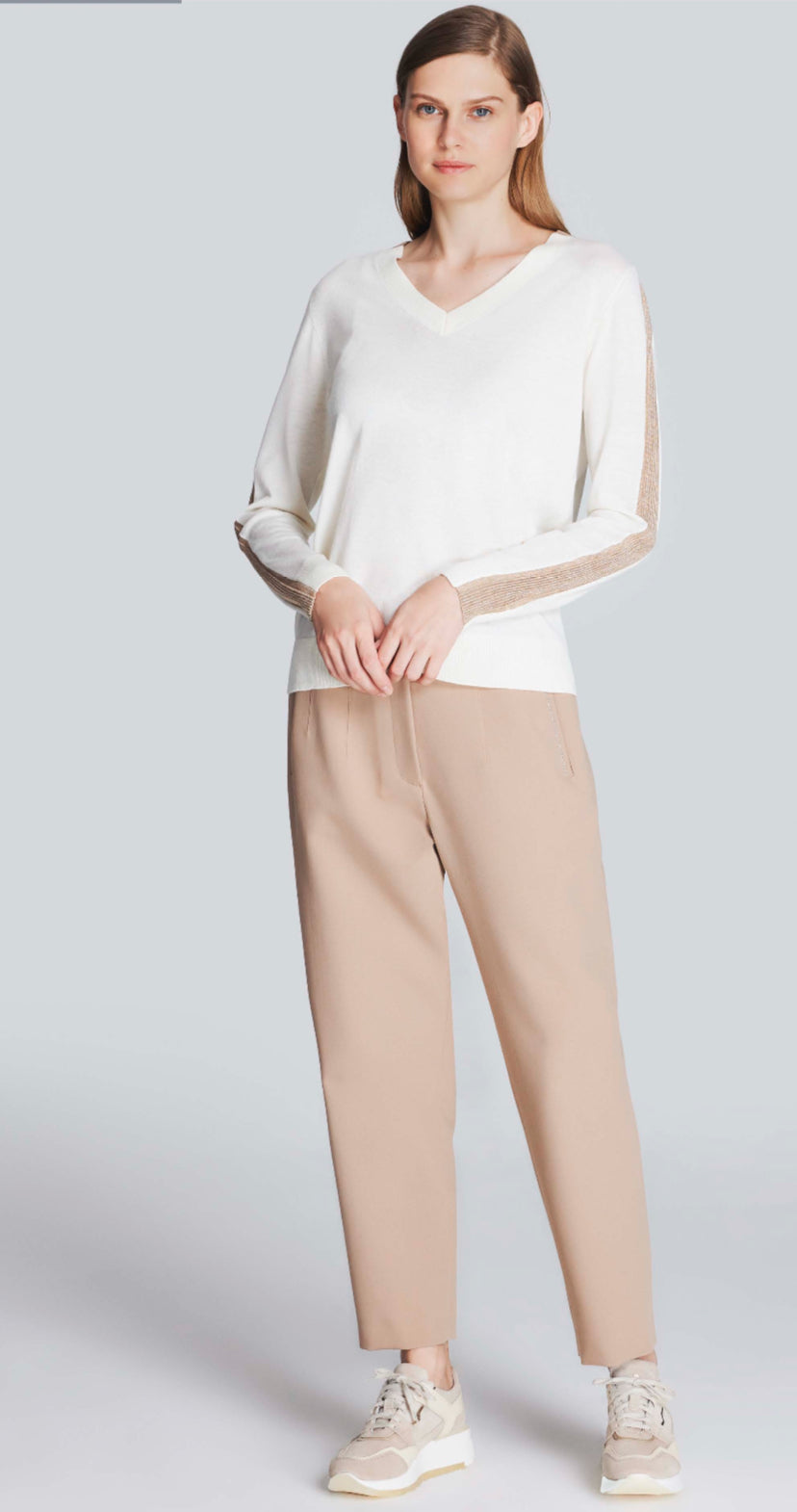 Bold Arm Stripe Knitwear