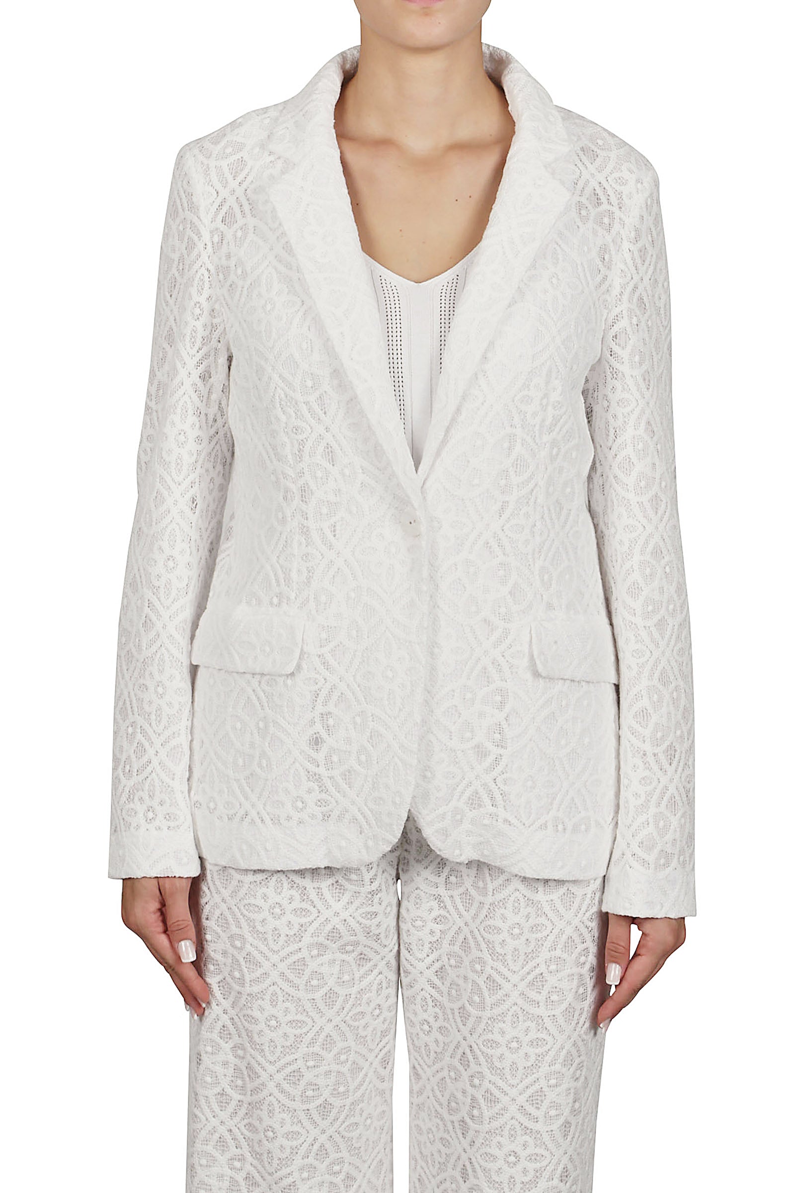 Lace blazer