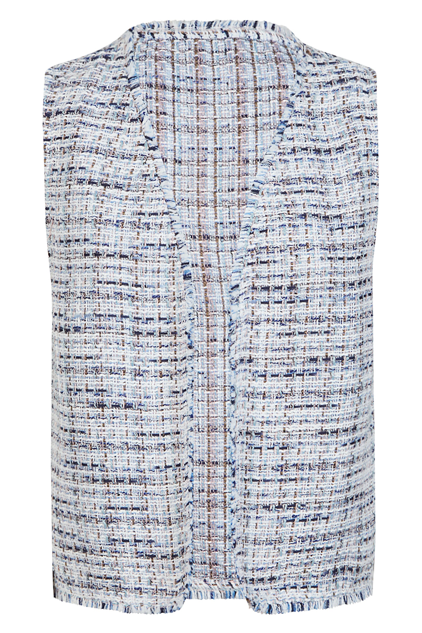 Gilet with fringes
