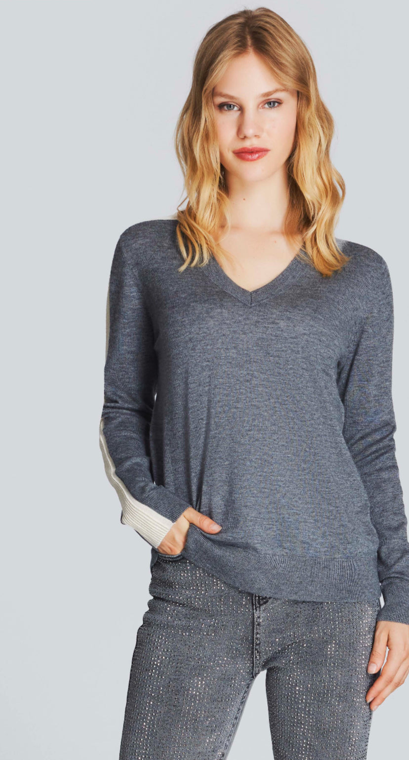 Bold Arm Stripe Knitwear