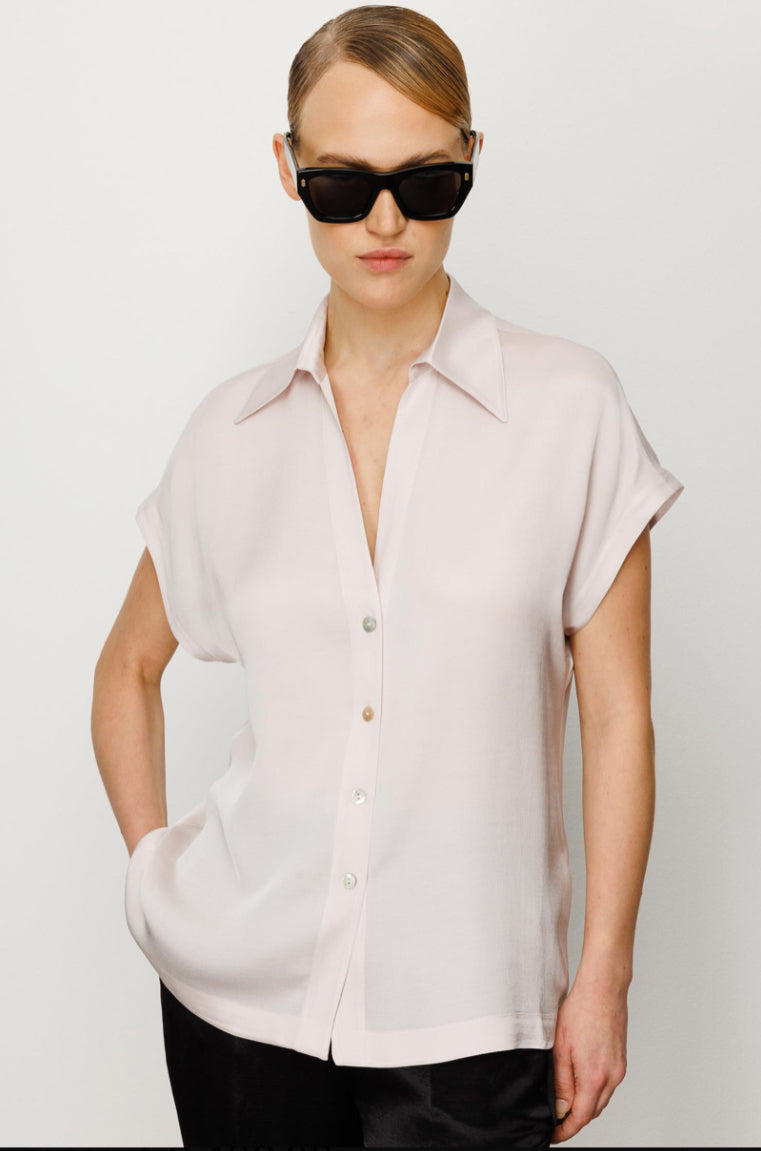 Low Sleeve Collar Shirt