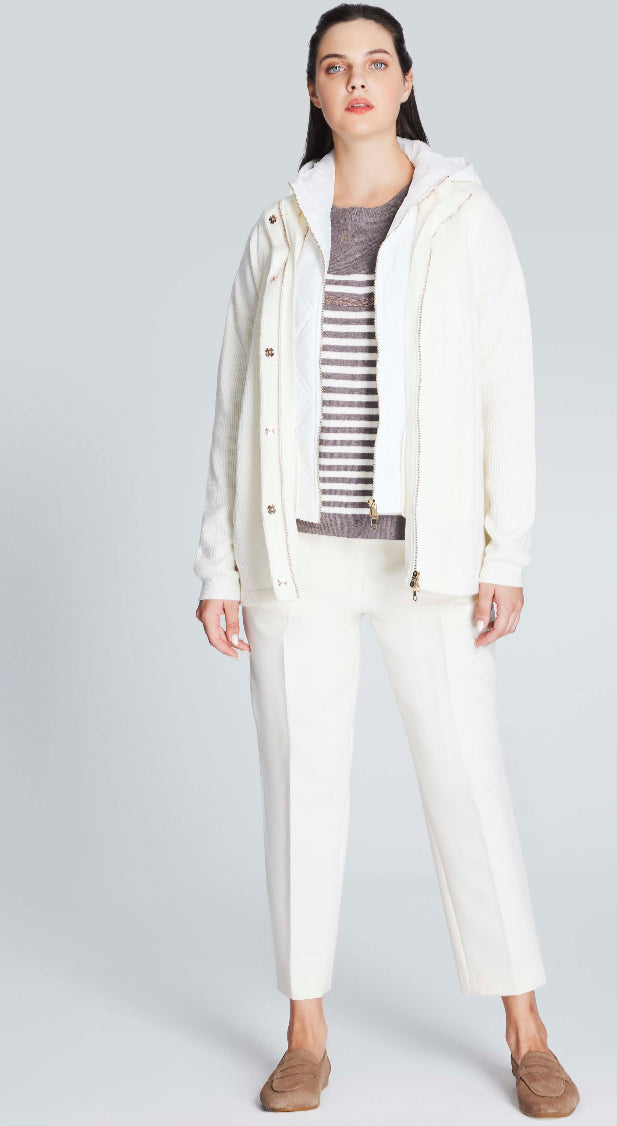 Two-Piece Set: Vest and Jacket Combination