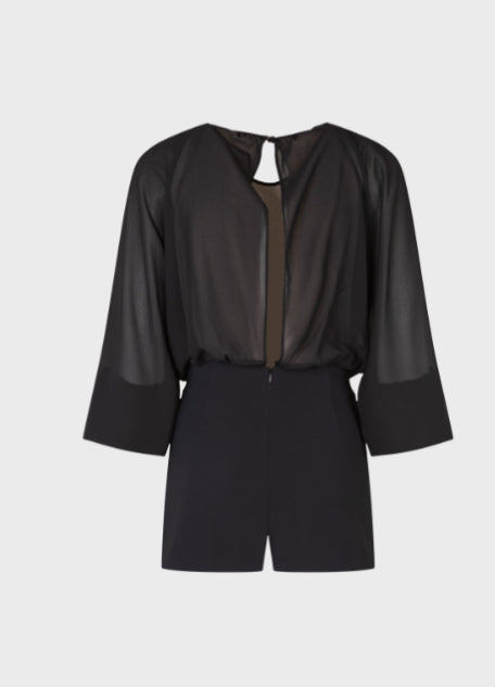 Double Crepe Romper Suit
