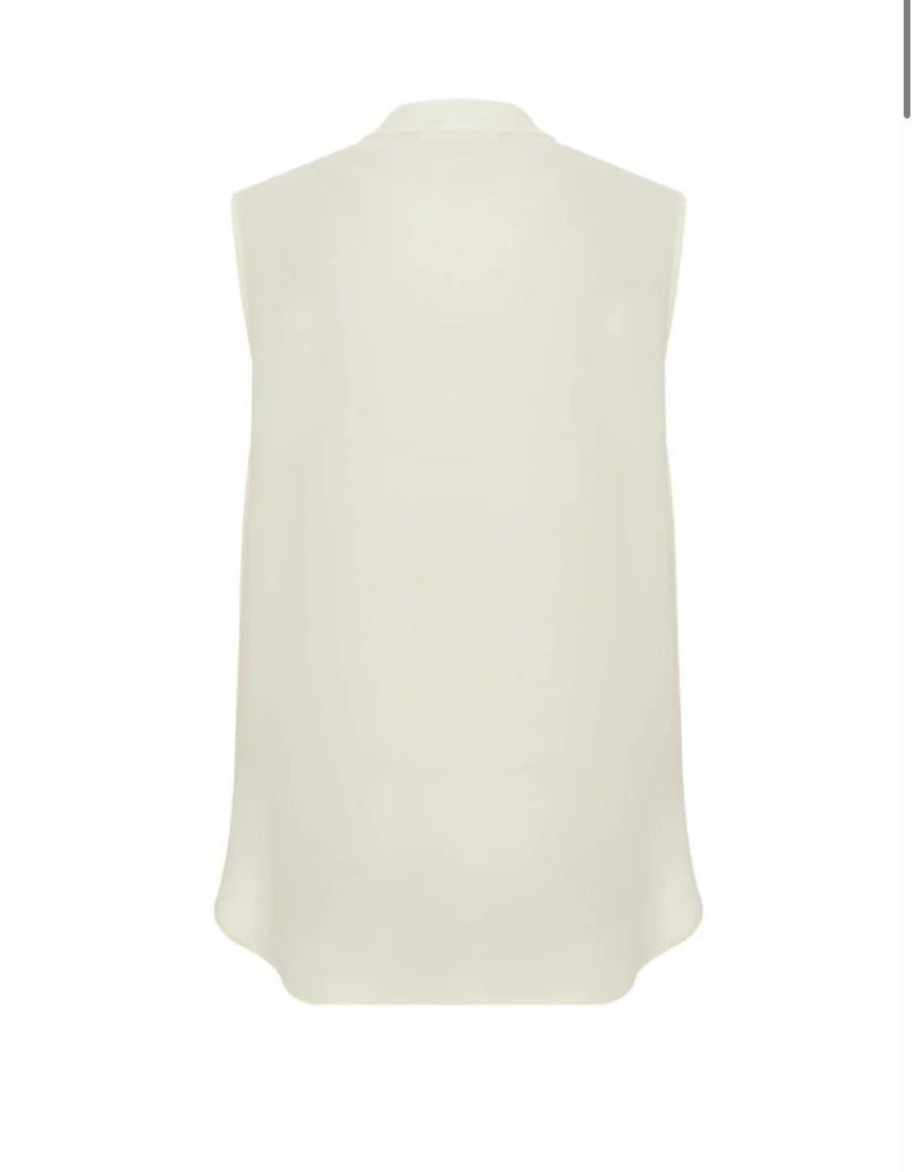 Ruffle Detailed Crepe Blouse