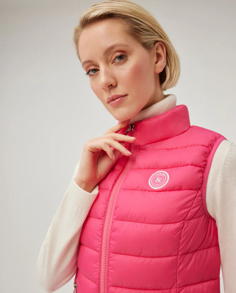 Lexie Sleeveless Down Jacket: Warmth Meets Elegance